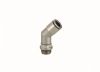 R40 BSPPM Push - In 45 deg. Swivel Elbow